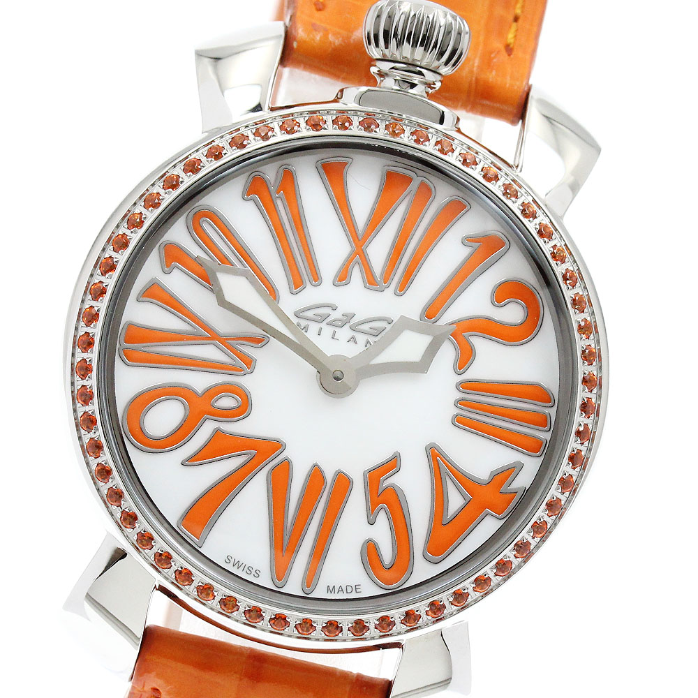 ガガミラノ GaGa MILANO 6025.05 マヌアーレ35MM クォーツ レディース 未使用品 _947065【中古】｜CLOSER