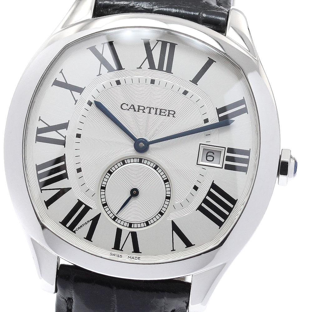 カルティエ CARTIER WSNM0015 運転 ドゥ カルティエ スモール秒 自動小銃一巻き メンズ お墨付き付き添い人_961938【中古】