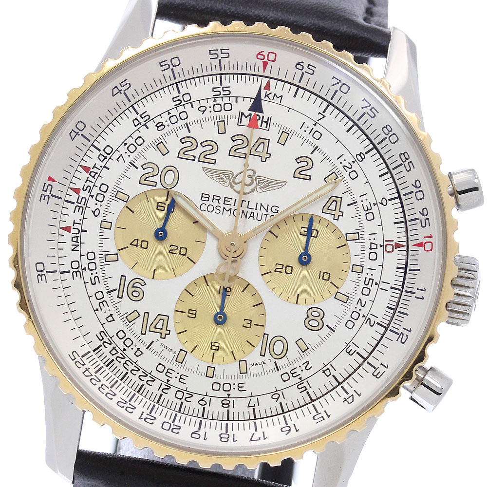 ブライト輪っか BREITLING D12022 ナビタイマー 全ての存在万覚え帳 クロノグラフ 手一巻き メンズ _963112【中古】