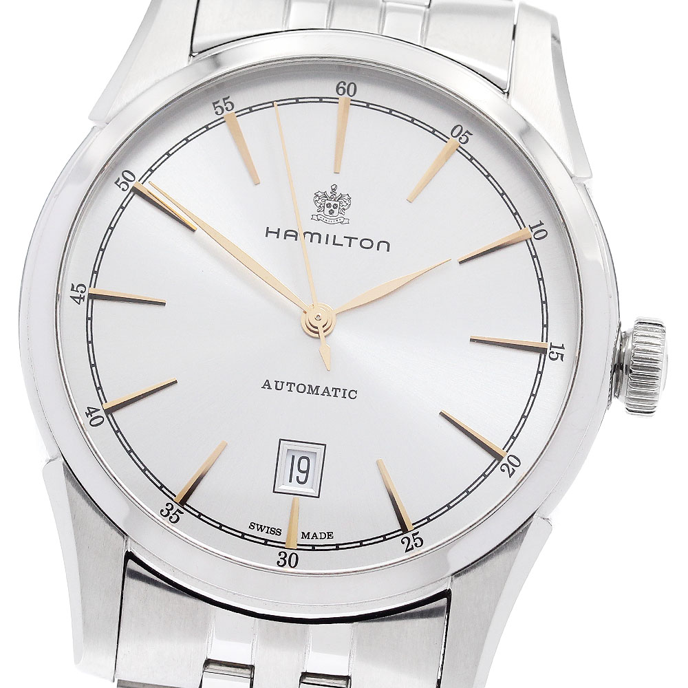 ハミルトン HAMILTON H424151/H42415051 アメリカンクラシック スピリット オブ リバティ デイト 自動巻き メンズ 保証書付き_964921【中古】｜CLOSER