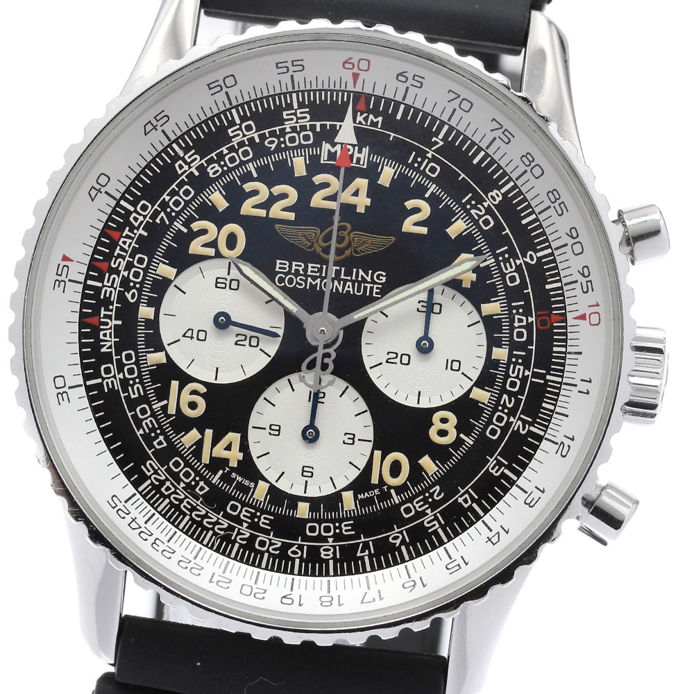ブライト輪っか BREITLING A12022 ナビタイマー 全ての存在万覚え帳 クロノグラフ 手一巻き メンズ _956807【中古】