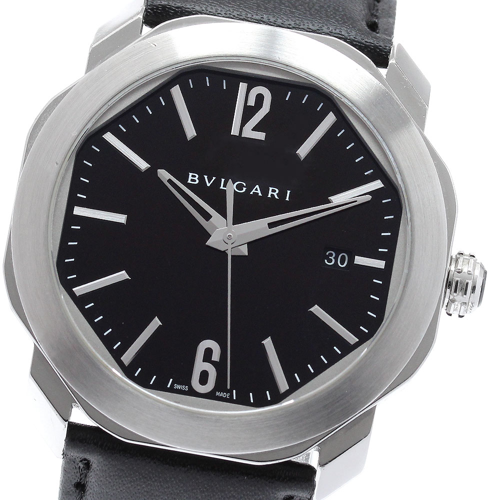 ブルガリ BVLGARI OC41S オクト デイト 自動巻き メンズ _958232【中古】｜CLOSER