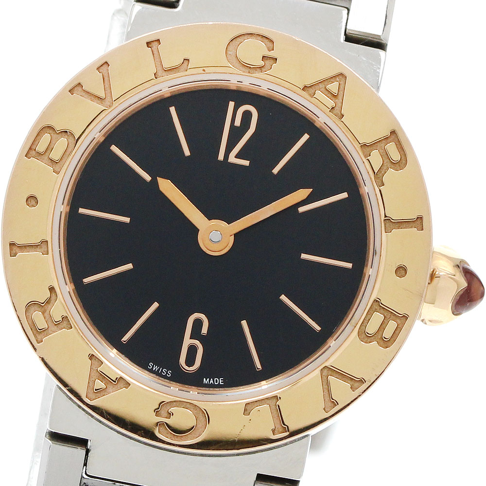 ブル小峡谷 BVLGARI BBP23SG ブルガリブルガリ 石英 レディース お墨付き付き添い人_963108【中古】