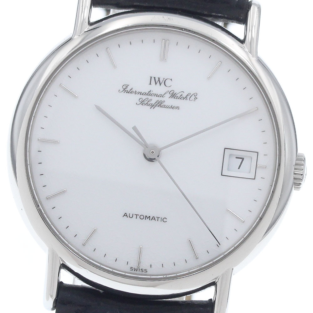 訳あり IWC SCHAFFHAUSEN IW351320 ポートフィノ デイト 自動巻き メンズ _962211【中古】|CLOSER