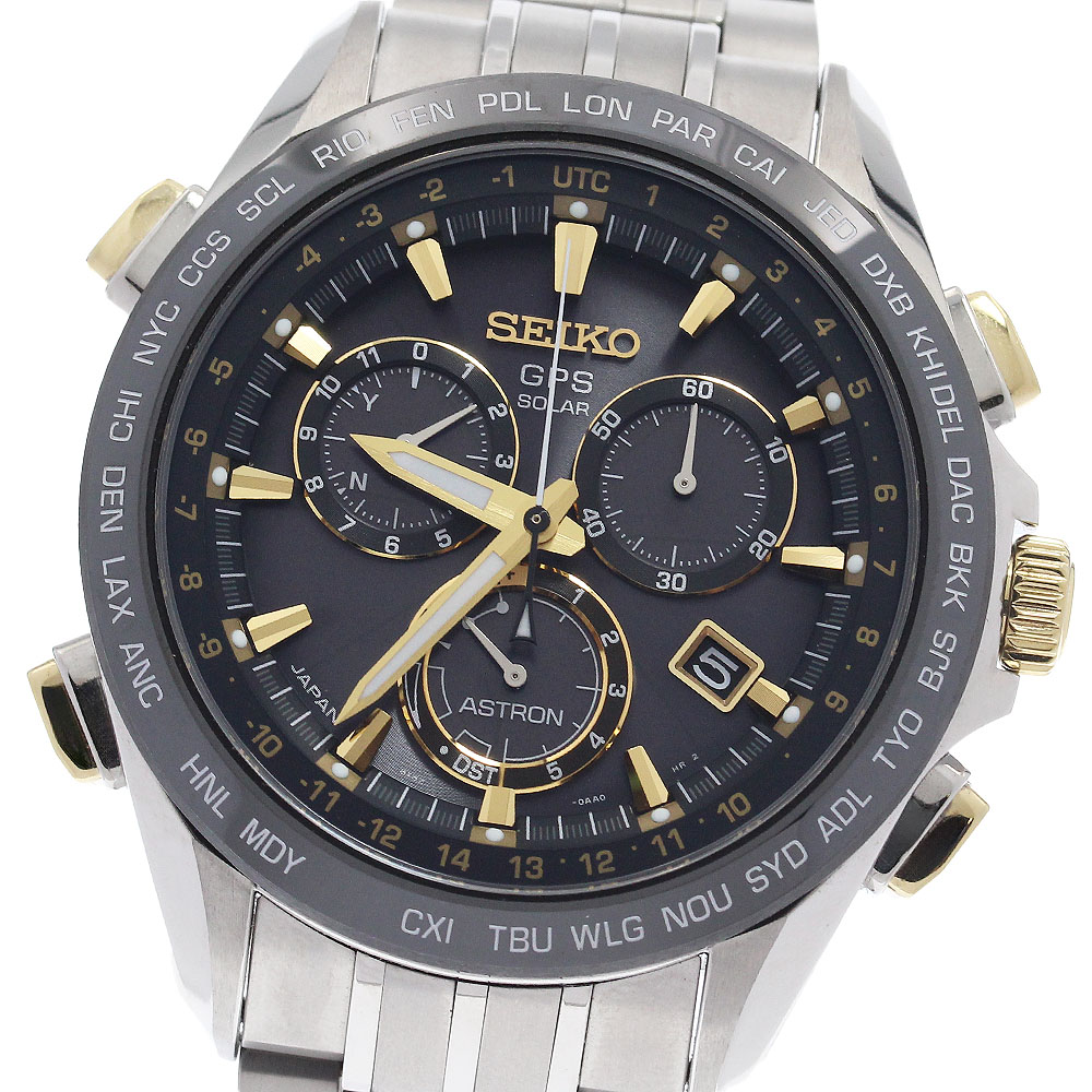 セイコー SEIKO SBXB007/8X82-0AB0-1 アストロン GPS ソーラー電波 メンズ 良品 保証書付き_961577【中古】|CLOSER