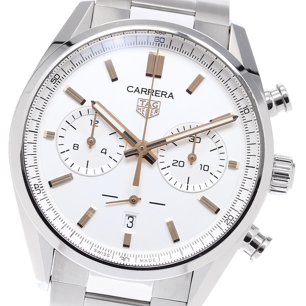 タグホイヤー TAG HEUER CBN2013 カレラ TH20-00 クロノグラフ 自動巻き メンズ 良品 _957542【中古】|CLOSER