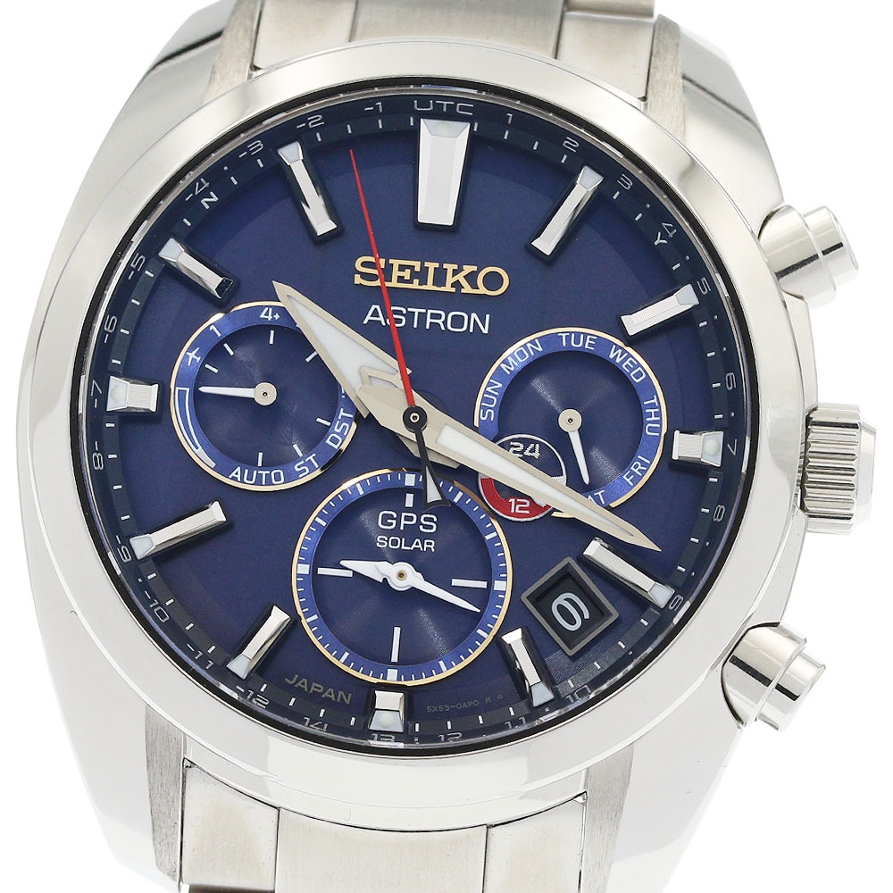 セイコー SEIKO SBXC115/5X53-0BT0 アストロン 大谷翔平 1700本限定モデル ソーラー電波 メンズ 極美品 箱・保証書付き_964234【中古】｜CLOSER