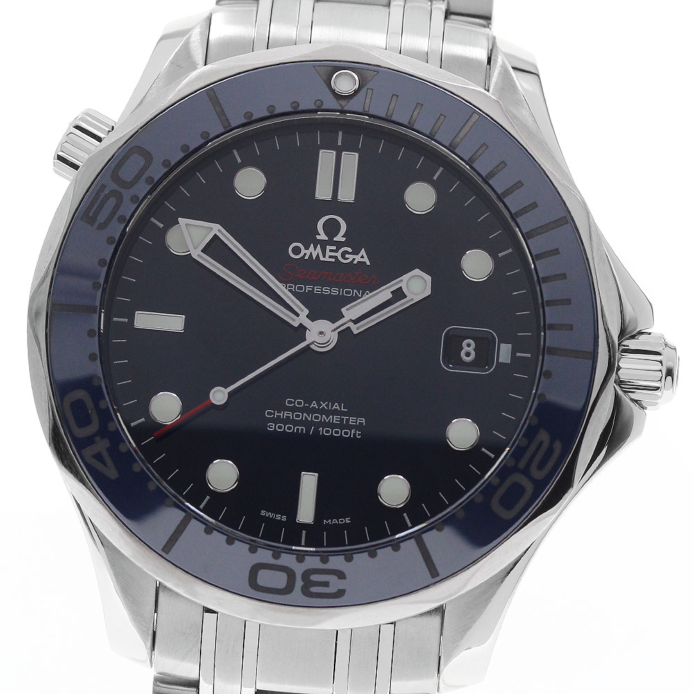 オメガ OMEGA 212.30.41.20.03.001 シーマスター ダイバー300M デイト コーアクシャル 自動巻き メンズ 良品 _890202【中古】|CLOSER