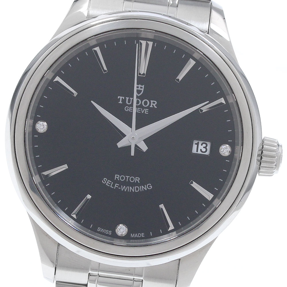 チュードル TUDOR 12500 スタイル デイト 3Pダイヤ 自動巻き メンズ 良品 _957144【中古】|CLOSER