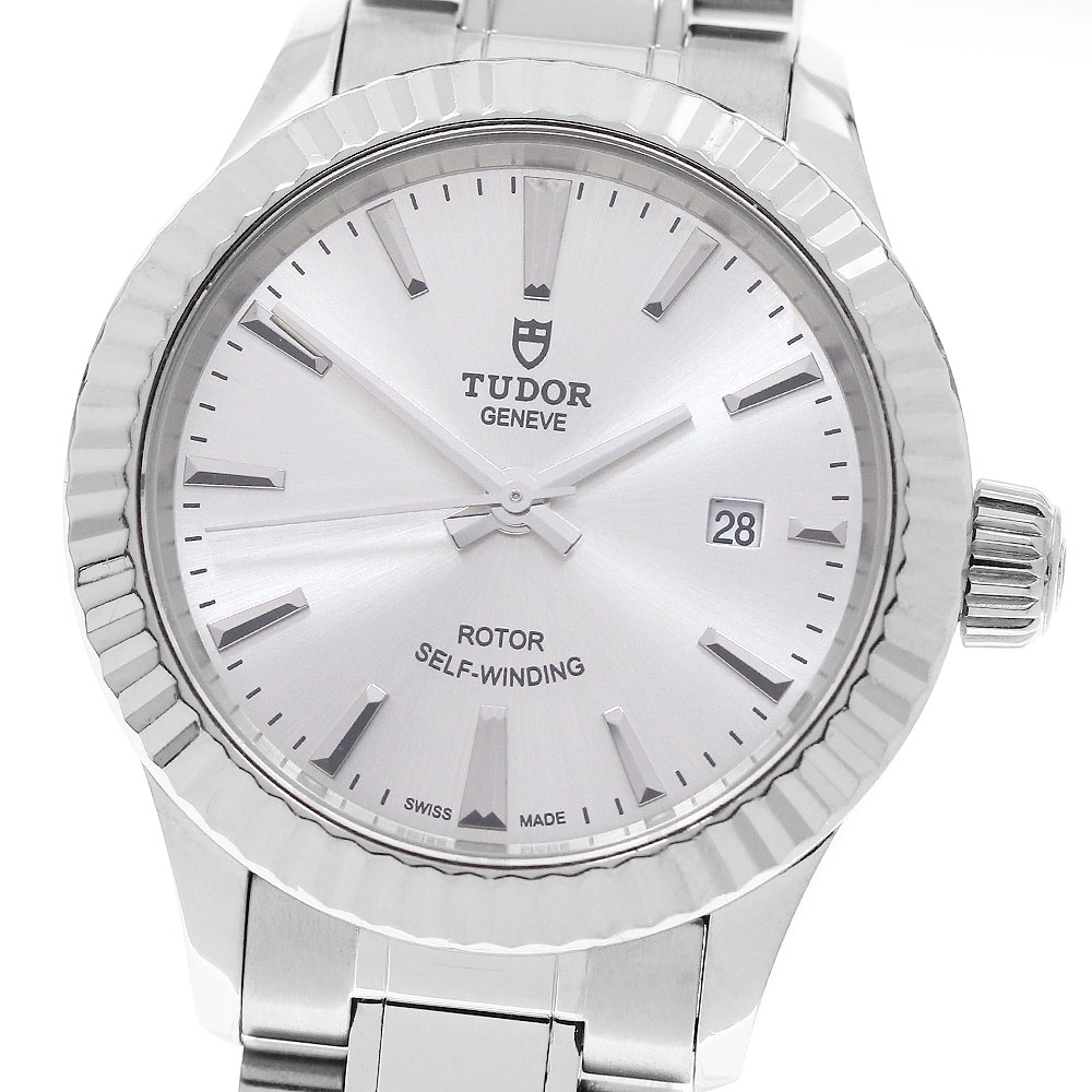 チュードル TUDOR 12110 スタイル デイト 自動巻き レディース 保証書付き_955757【中古】|CLOSER