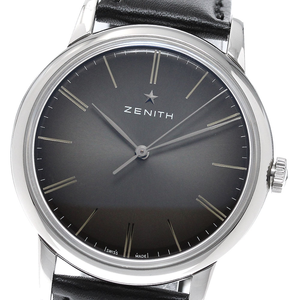 ゼニス ZENITH 03.2290.679/26.C493 エリート クラシック 自動巻き メンズ 良品 保証書付き_964920【中古】｜CLOSER