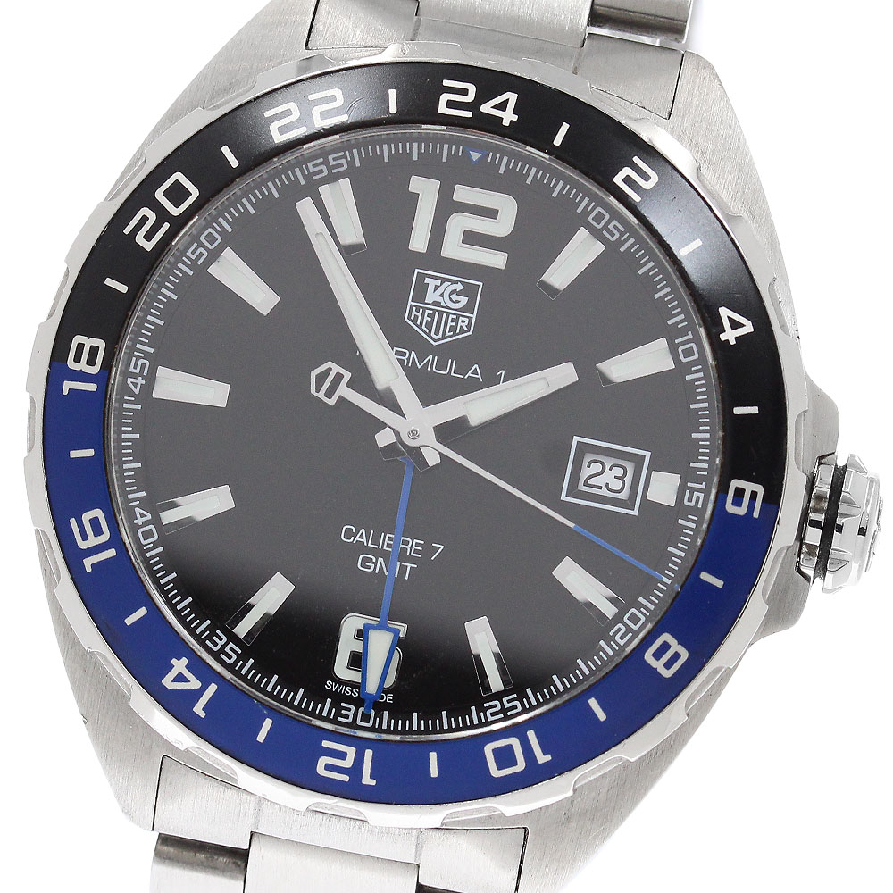 タグホイヤー TAG HEUER WAZ211A フォーミュラー1 キャリバー7 GMT 自動巻き メンズ _965275【中古】|CLOSER