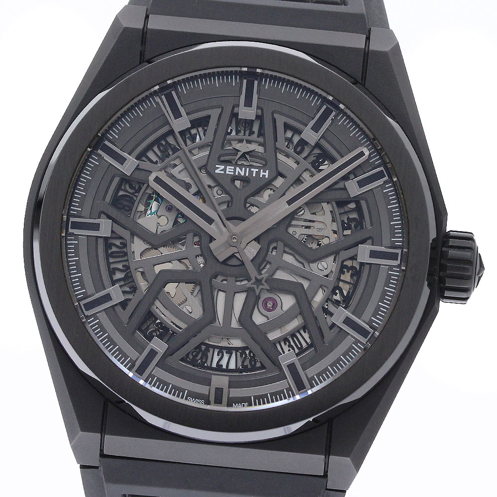 ゼニス ZENITH 49.9000.670/77.R782 デファイ クラシック デイト 自動巻き メンズ 美品 保証書付き_966382【中古】｜CLOSER