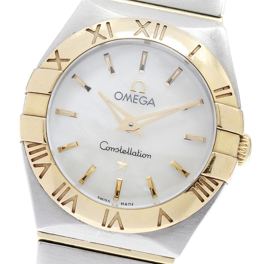 オメガ OMEGA 123.20.24.60.05.002 コンステレーション ホワイトシェル文字盤 クォーツ レディース _966476【中古】｜CLOSER