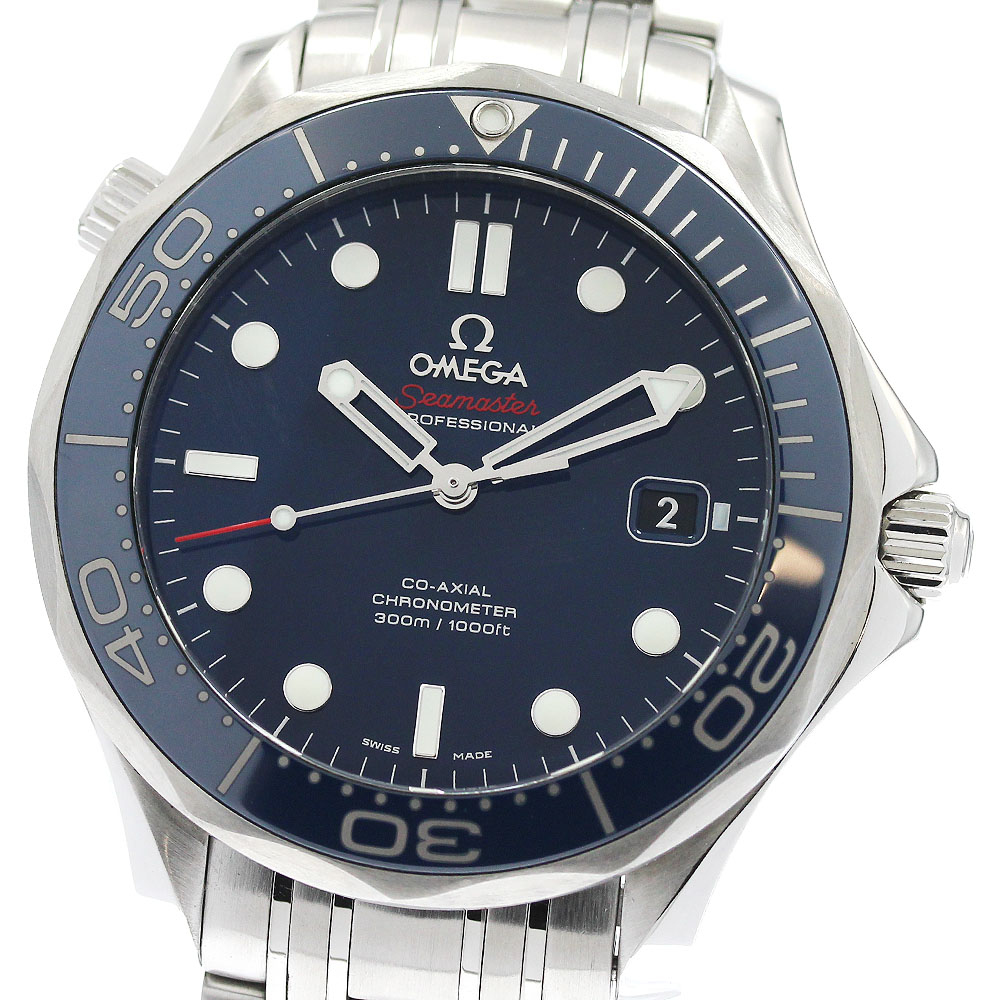 オメガ OMEGA 212.30.41.20.03.001 シーマスター ダイバー300M デイト コーアクシャル 自動巻き メンズ 良品 _893509【中古】｜CLOSER