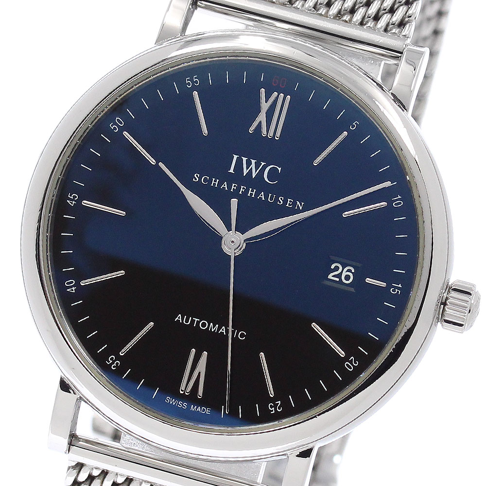 IWC IWC SCHAFFHAUSEN IW356506 ポートフィノ デイト 自動巻き メンズ _966507【中古】｜CLOSER
