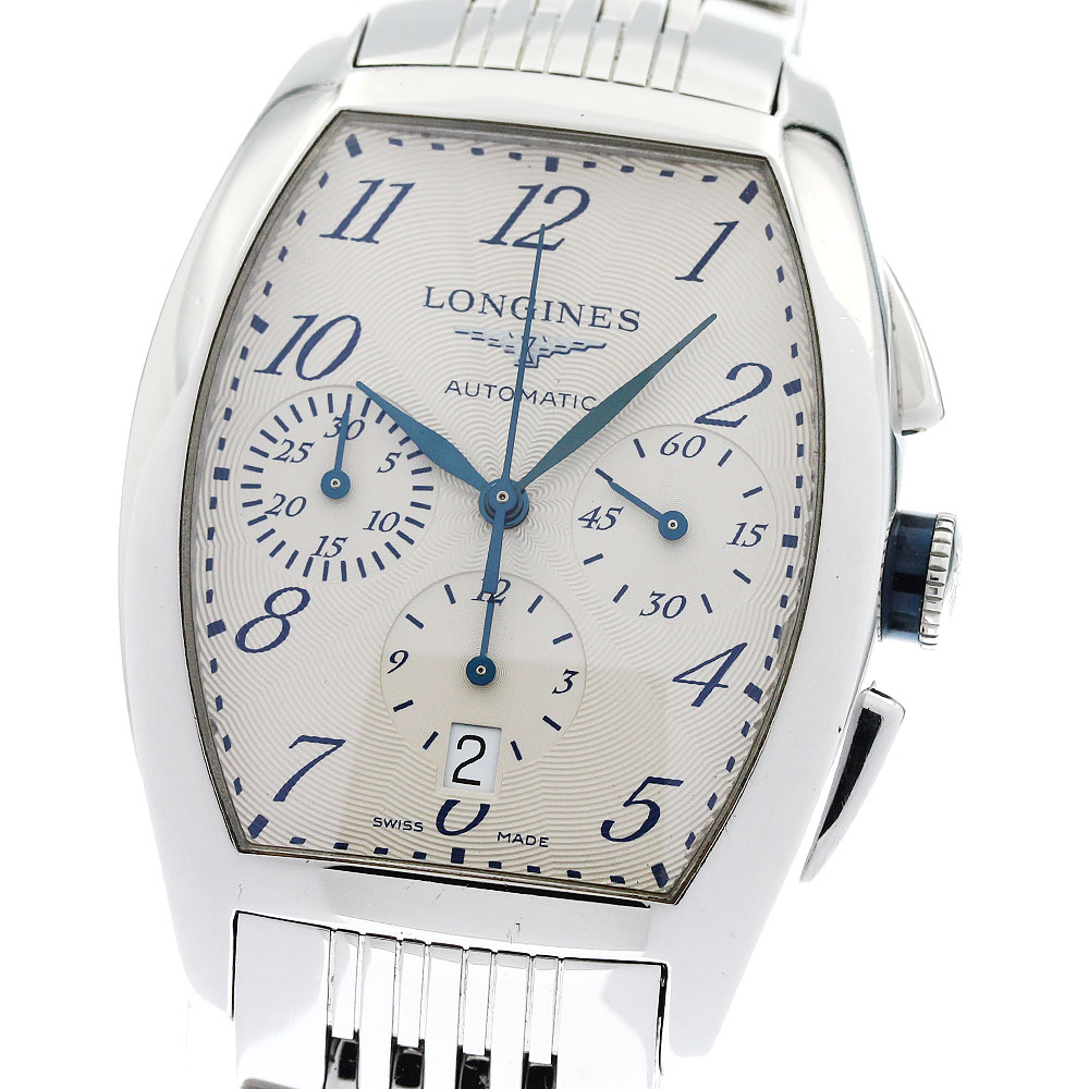 ロンジン LONGINES L2.643.4 エヴィデンツァ クロノグラフ デイト 自動巻き メンズ _963287【中古】｜CLOSER