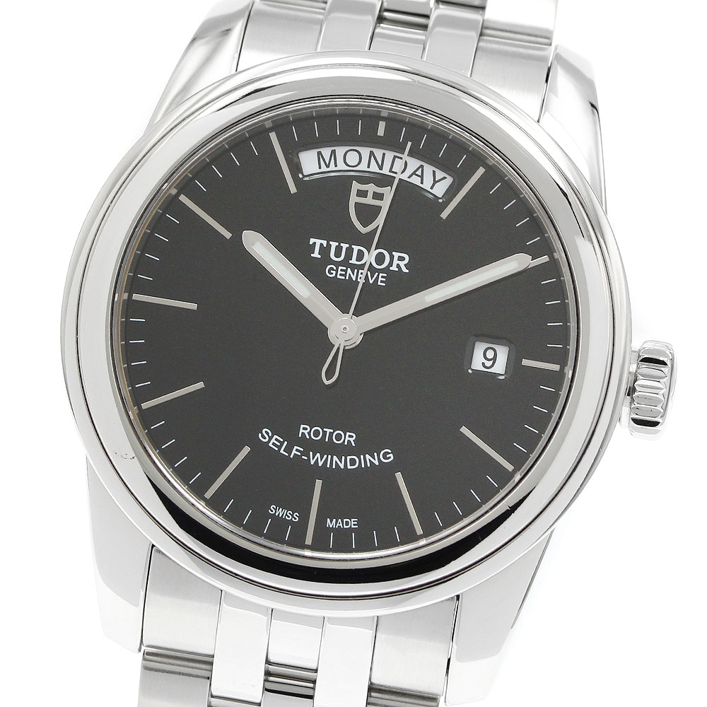 チュードル TUDOR 56000 グラマー デイトデイ 自動巻き メンズ 良品 保証書付き_962045【中古】｜CLOSER