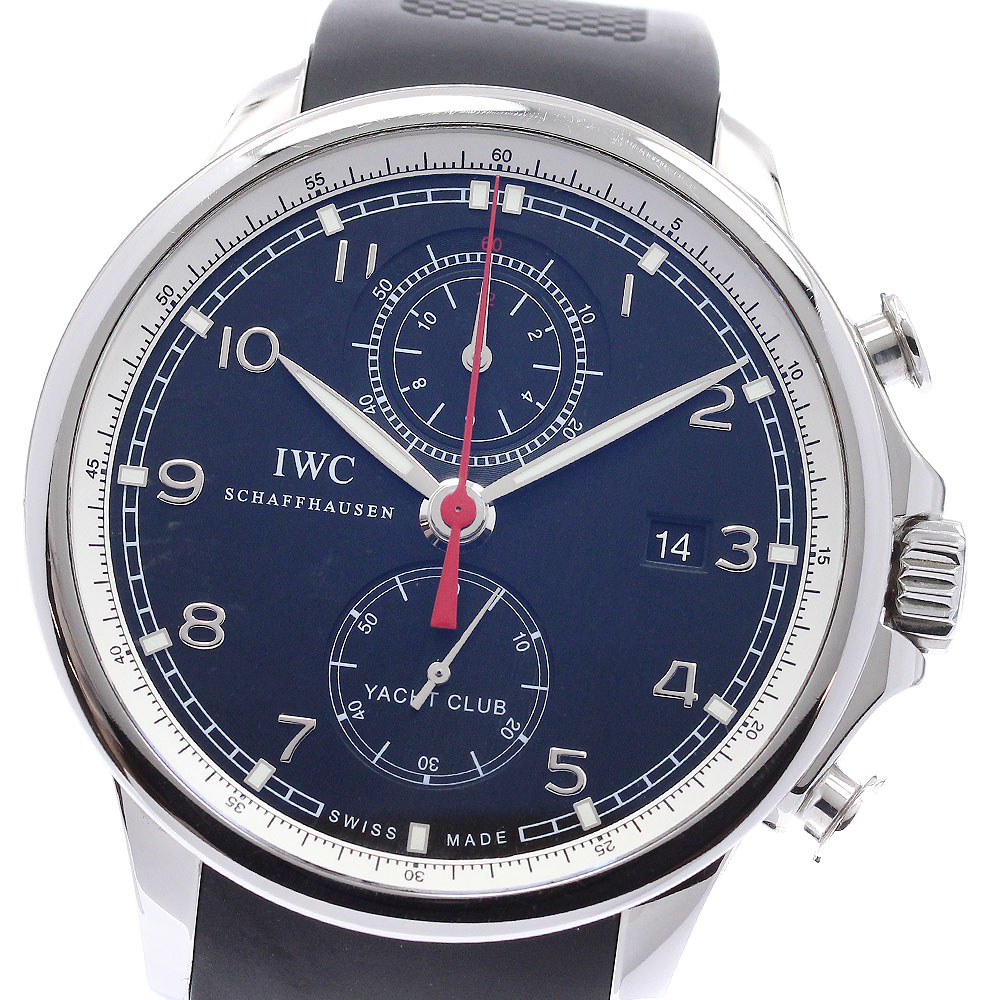 IWC IWC SCHAFFHAUSEN IW390210 ポルトギーゼ ヨットクラブ クロノグラフ 自動巻き メンズ 保証書付き_954165【中古】｜CLOSER