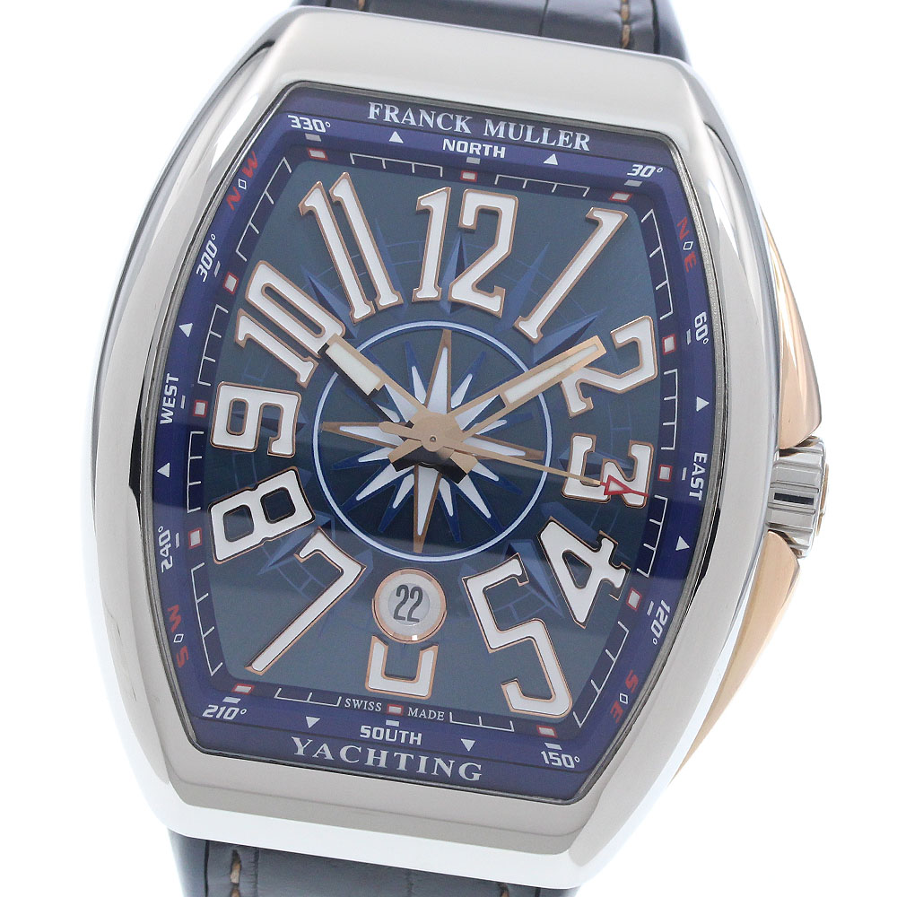 フランクミュラー FRANCK MULLER V45SCDT ヴァンガード ヨッティング デイト 自動巻き メンズ 美品 箱・保証書付き_964284【中古】|CLOSER