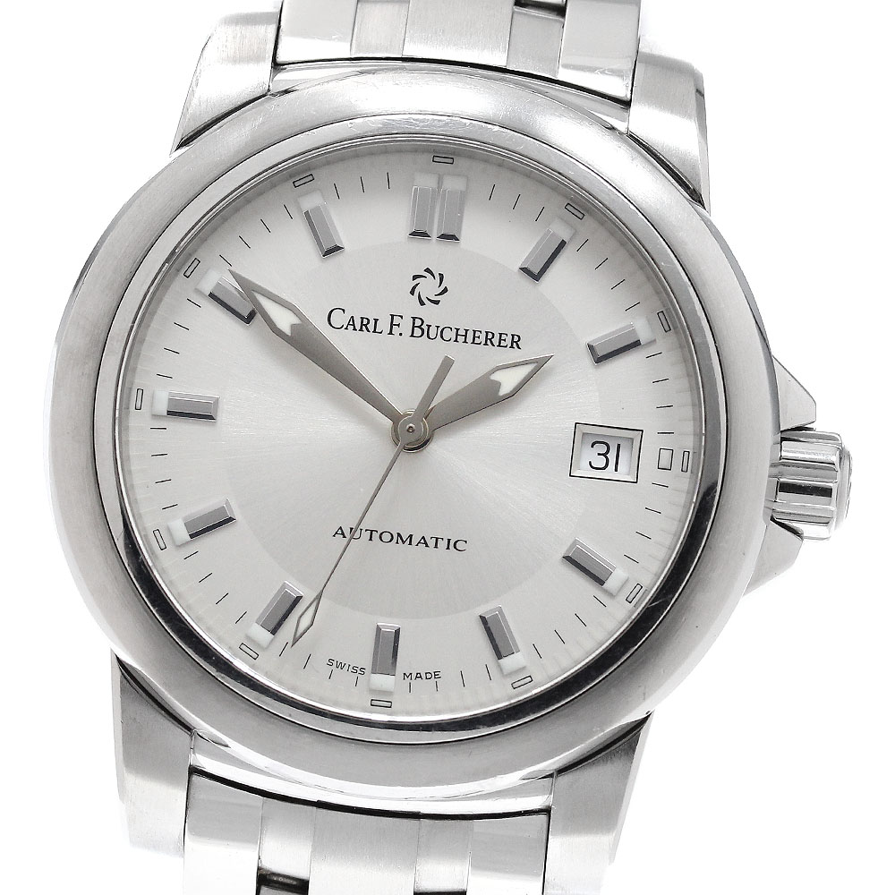 カール F.ブヘラ CARL F.BUCHERER 10617.08A パトラビ デイト 自動巻き メンズ _957089【中古】|CLOSER