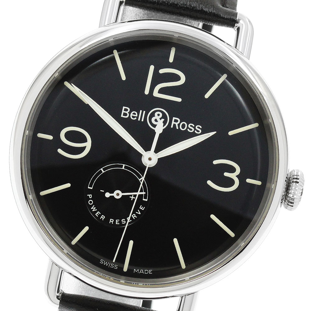 ベル&ロス Bell&Ross WW1-97 ヘリテージ リザーブ・ド・マルシェ パワーリザーブ 自動巻き メンズ 良品 _965952【中古】|CLOSER