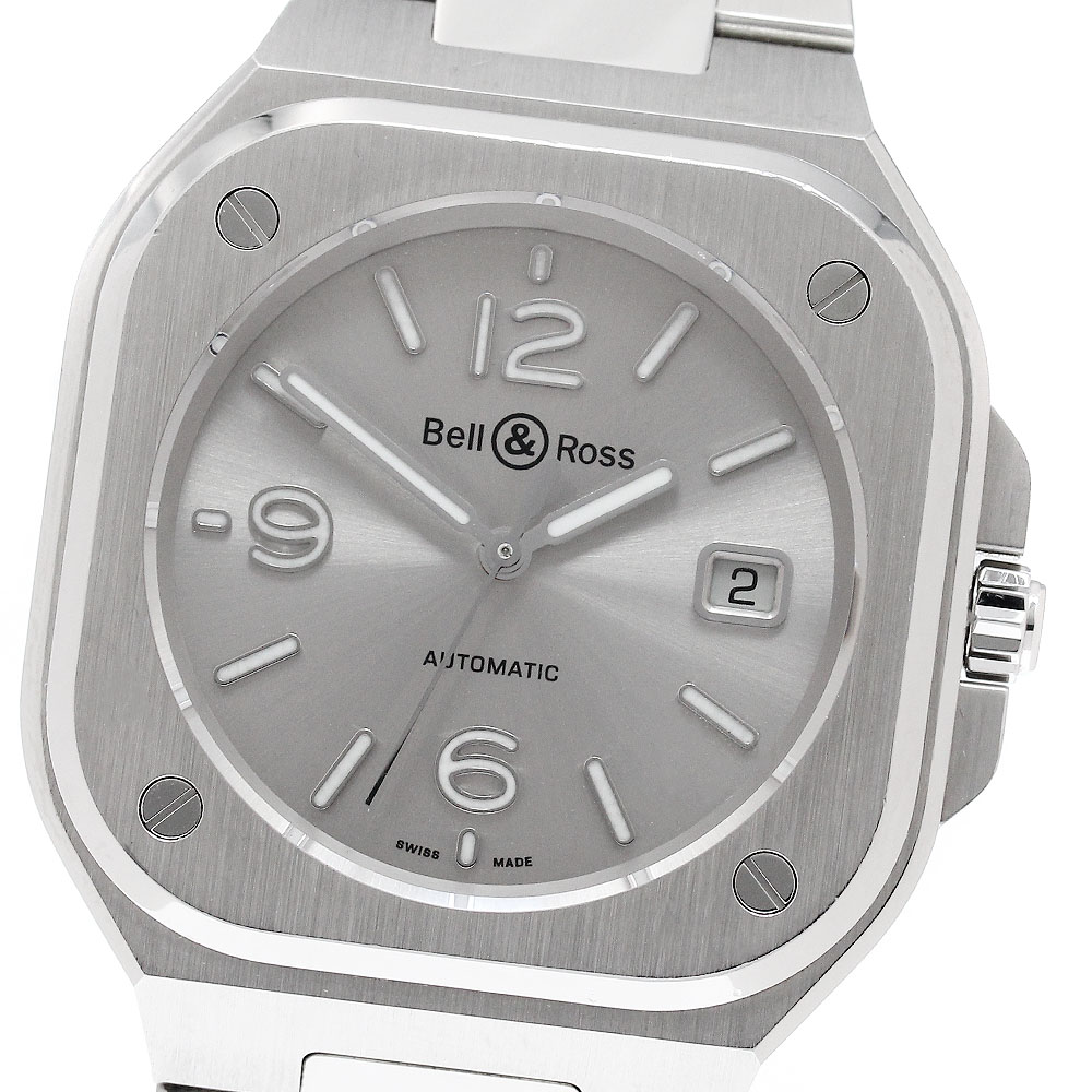 ベル&ロス Bell&Ross BR05A-GR-ST/SST BR05 グレースティール デイト 自動巻き メンズ 箱・保証書付き_969097【中古】|CLOSER
