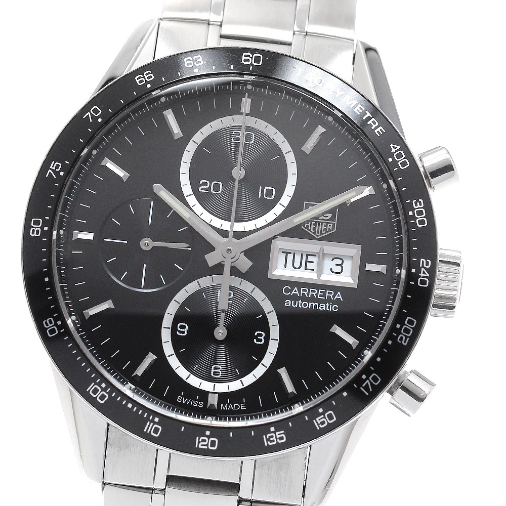 タグホイヤー TAG HEUER CV201AG.BA0725 カレラ キャリバー16 デイデイト クロノグラフ 自動巻き メンズ _964218【中古】｜CLOSER
