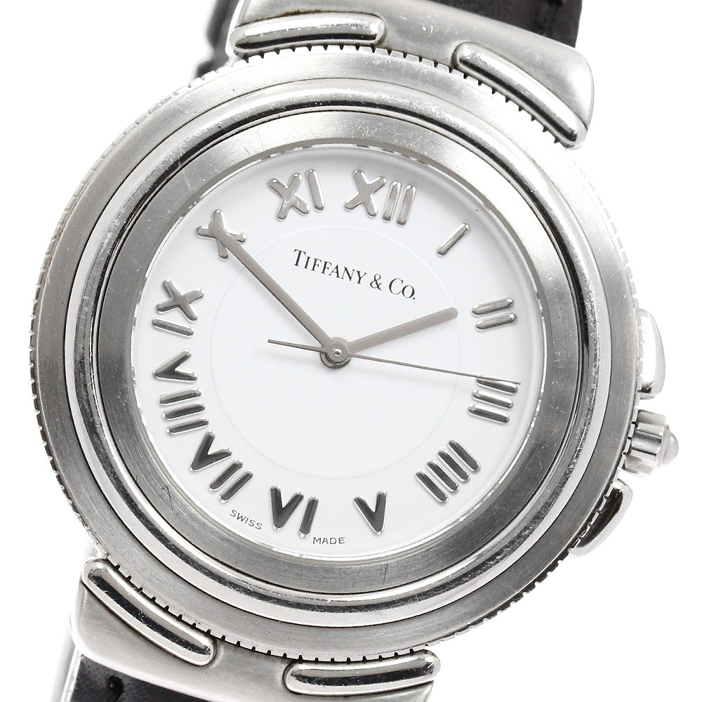 ティファニー TIFFANY&Co. M0810 インタリオ クォーツ メンズ _965743【中古】｜CLOSER