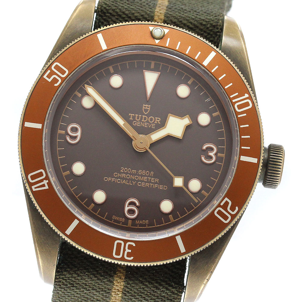 チュードル TUDOR 79250BM ヘリテージ ブラックベイ ブロンズ 自動巻き メンズ 保証書付き_968925【中古】|CLOSER