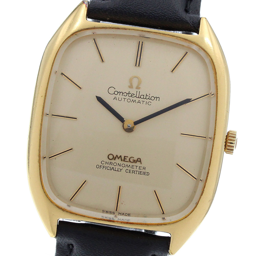 オメガ OMEGA 153.758 コンステレーション スクエア Cal.1011 自動巻き メンズ _966294【中古】｜CLOSER