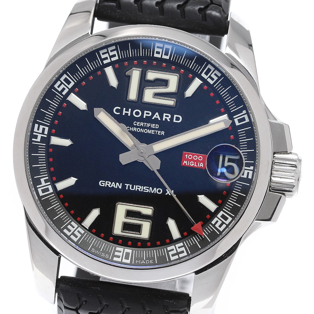 ベルト訳あり ショパール Chopard 8997 ミッレミリア グラントゥーリスモ XL デイト 自動巻き メンズ _967926【中古】|CLOSER