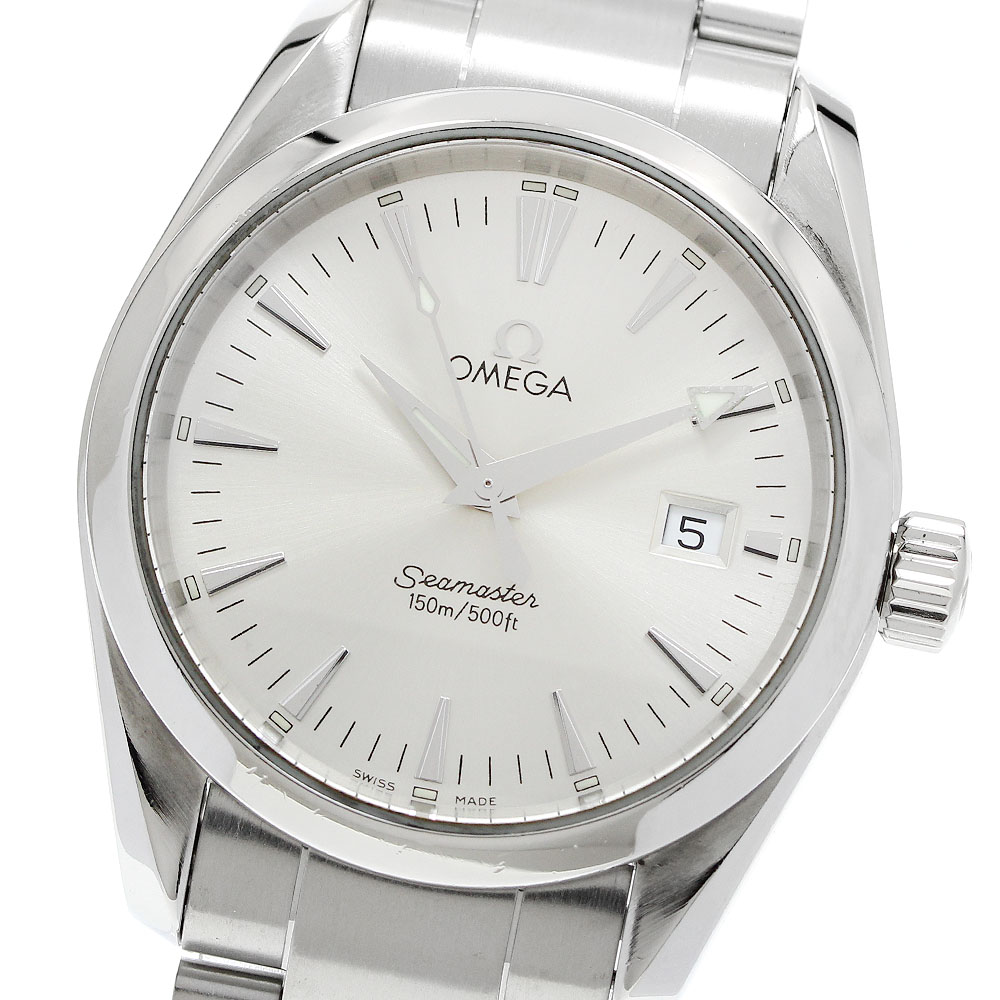 オメガ OMEGA 2518.30 シーマスター アクアテラ デイト クォーツ ボーイズ _950815【中古】｜CLOSER