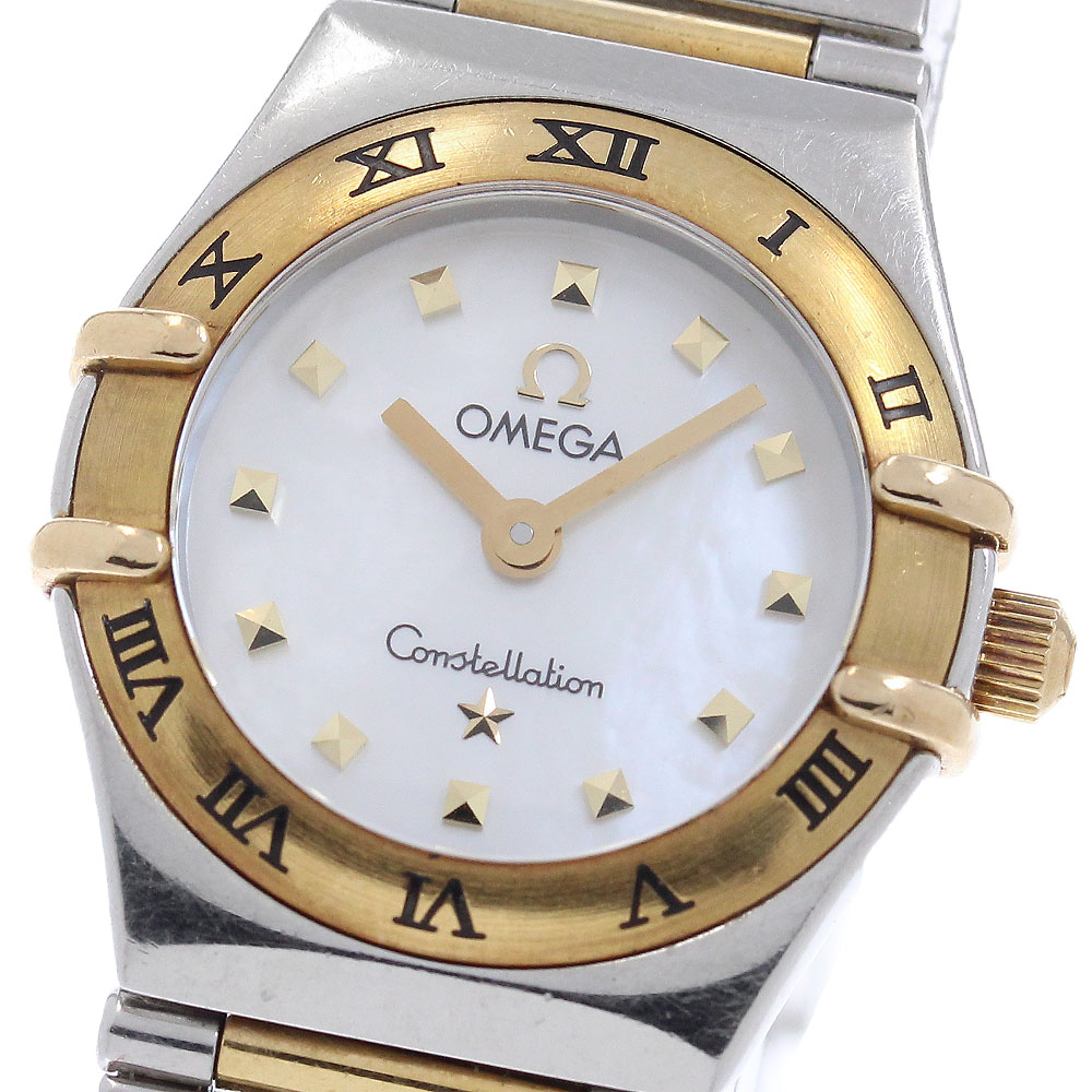 オメガ OMEGA 1361.71 コンステレーション ミニマイチョイス シェル文字盤 クォーツ レディース _951711【中古】｜CLOSER