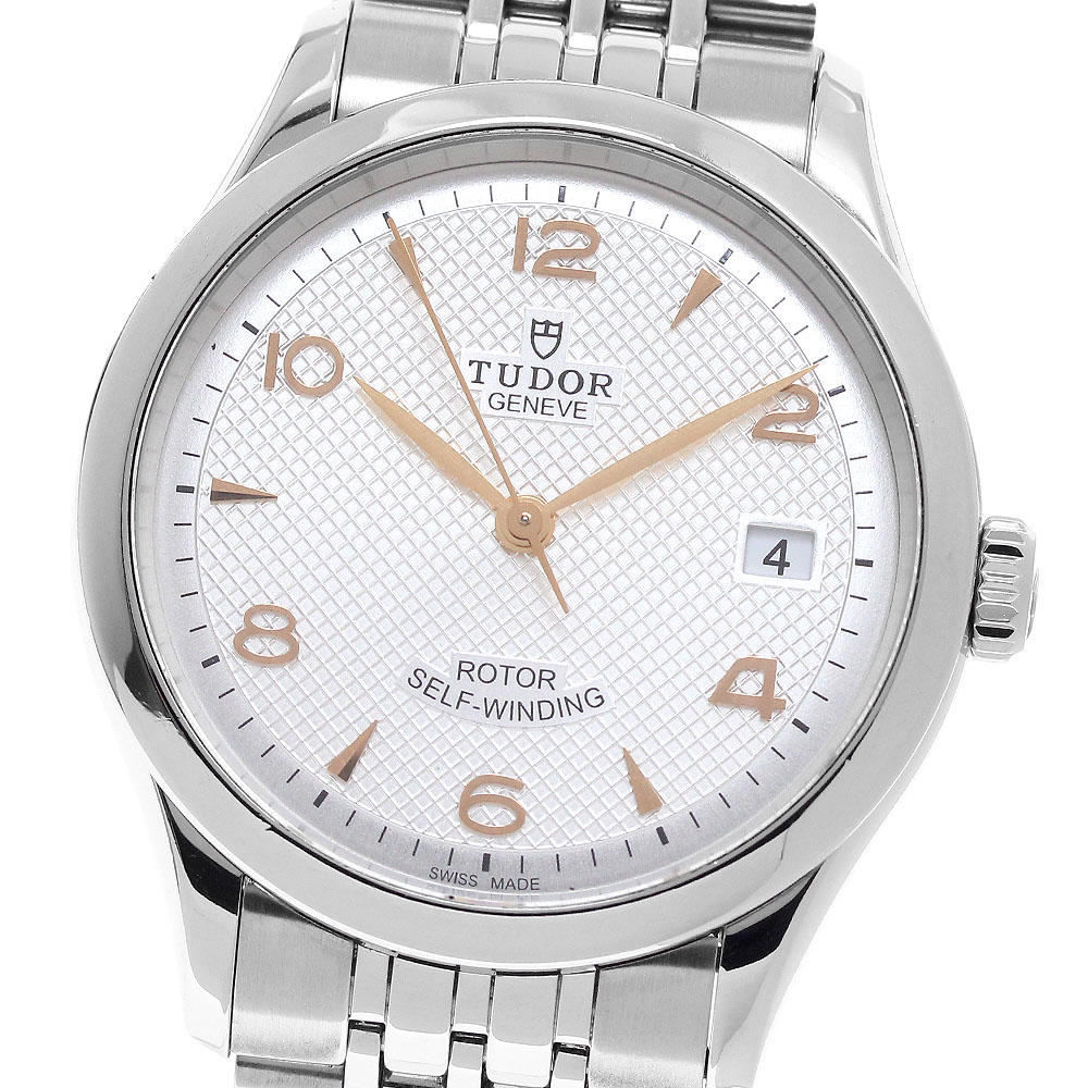 チュードル TUDOR 91450 1926 デイト 自動巻き メンズ 保証書付き_957921【中古】｜CLOSER