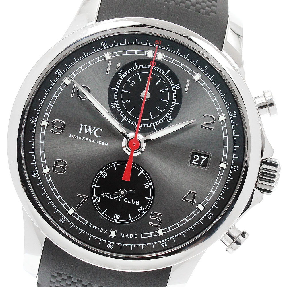 IWC IWC SCHAFFHAUSEN IW390503 ポルトギーゼ ヨットクラブ クロノグラフ 自動巻き メンズ 保証書付き_964300【中古】｜CLOSER