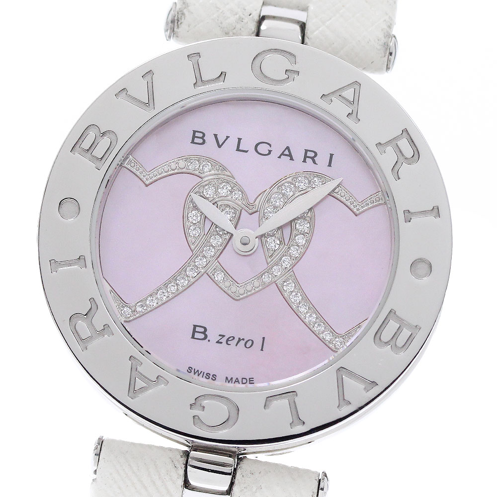 ブルガリ BVLGARI BZ30S B.zero1 ダイヤモンドハート クォーツ レディース 良品 箱・保証書付き_967766【中古】|CLOSER