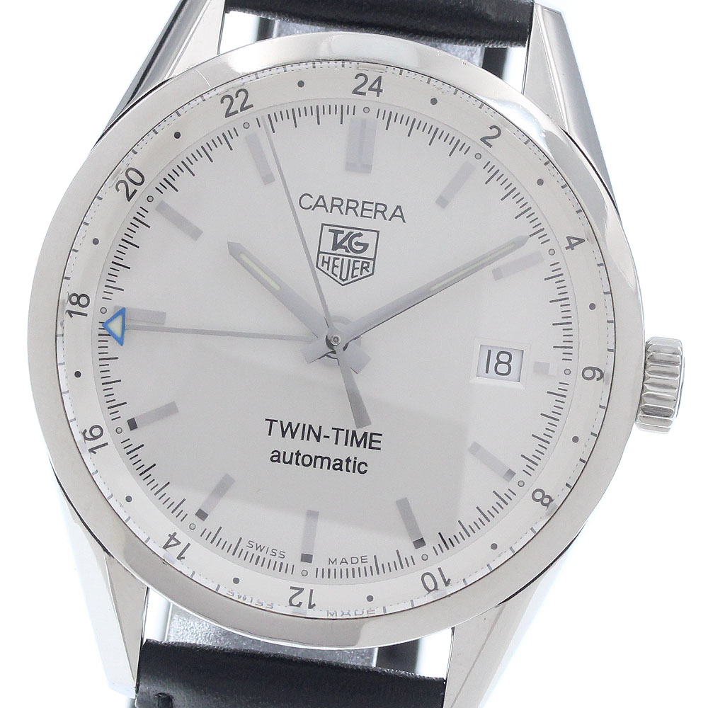タグホイヤー TAG HEUER WV2116-0 カレラ ツインタイム デイト GMT 自動巻き メンズ _966218【中古】|CLOSER