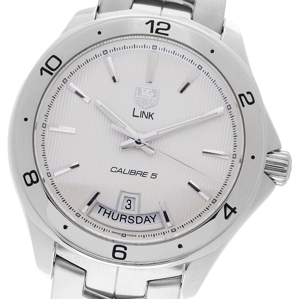 タグホイヤー TAG HEUER WAT2011 リンク デイデイト 自動巻き メンズ 美品 _971156【中古】|CLOSER