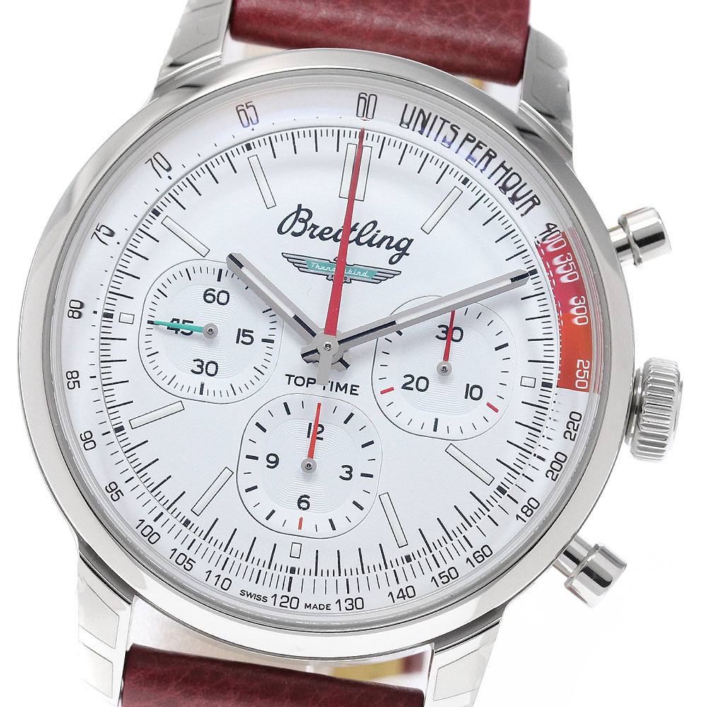 ブライトリング BREITLING AB0176 トップタイム B01 フォード サンダーバード 自動巻き メンズ 極美品 内箱・保証書付き_971034【中古】｜CLOSER 355,410円