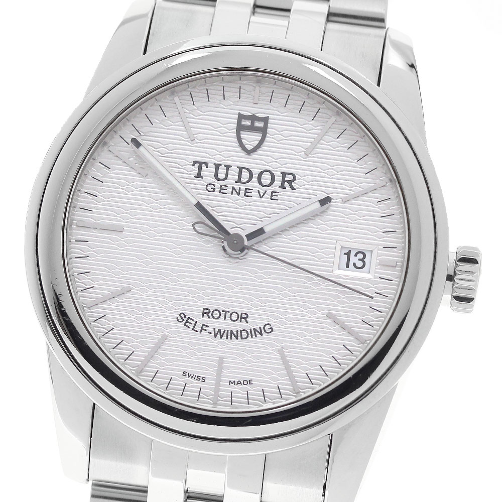 チュードル TUDOR 55000 グラマー デイト 自動巻き メンズ 保証書付き_952762【中古】|CLOSER
