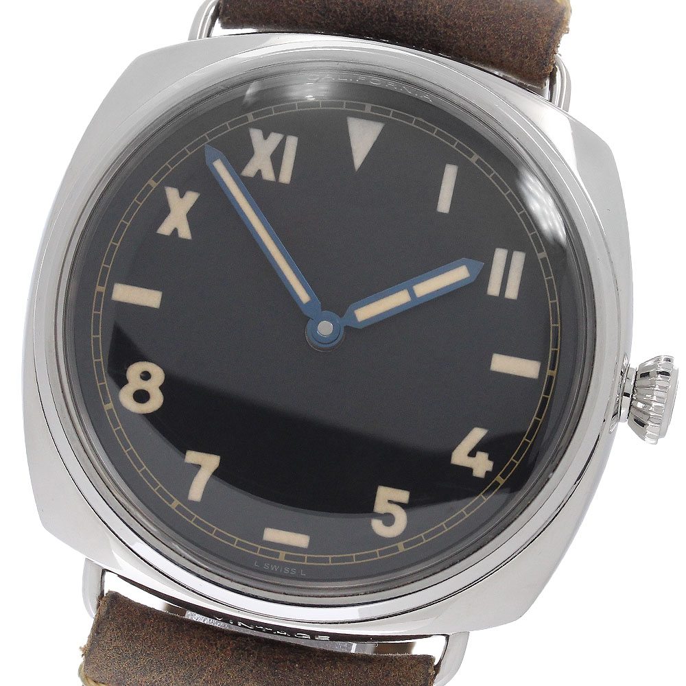パネライ PANERAI PAM00448 ラジオミール 3デイズ カリフォルニア 手巻き メンズ 保証書付き_969590【中古】|CLOSER