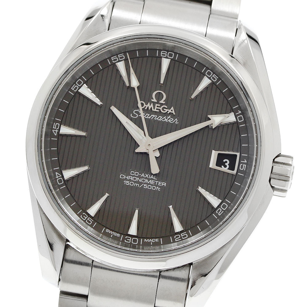 オメガ OMEGA 231.10.39.21.06.001 シーマスター アクアテラ デイト コーアクシャル 自動巻き メンズ _901888【中古】|CLOSER