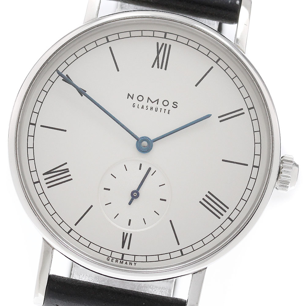 ノモス NOMOS ラドウィッグ 35 スモールセコンド 手巻き メンズ 保証書付き_972413【中古】｜CLOSER