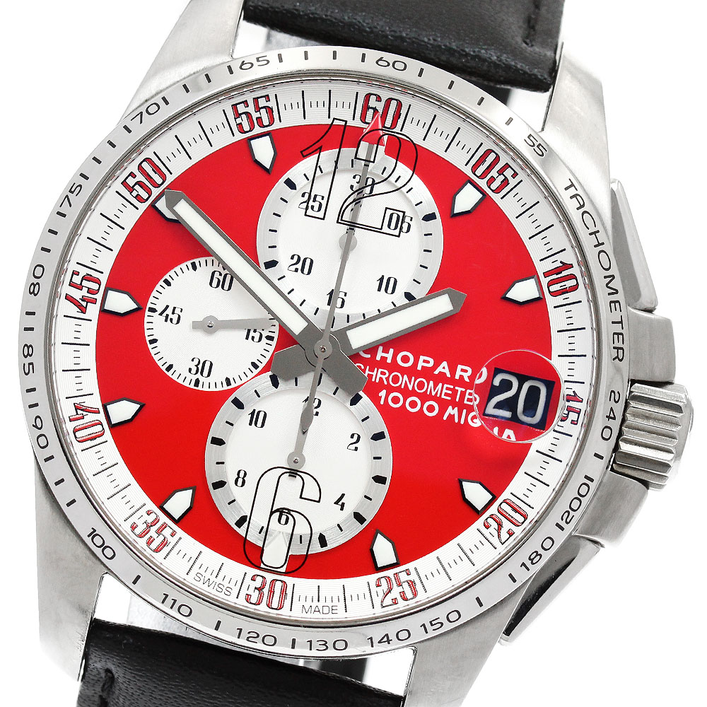 ショパール Chopard 168459-3036 ミッレミリア GT XL ロッソコルサ クロノグラフ デイト 自動巻き メンズ _967511【中古】|CLOSER