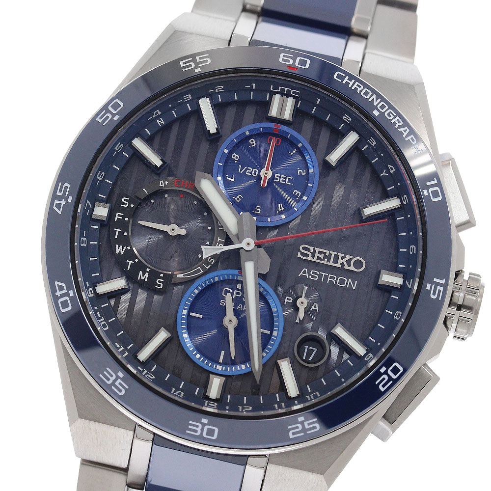 セイコー SEIKO SBXC165/5X83-0AF0-1 アストロン 大谷翔平 2024年限定1700本 ソーラー電波 メンズ 極美品 箱付き_972329【中古】｜CLOSER