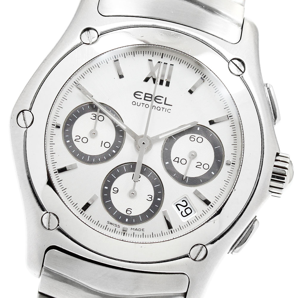 エベル EBEL E9126F41 クラシックウェーブ クロノグラフ 自動巻き レディース _963369【中古】｜CLOSER 163,900円
