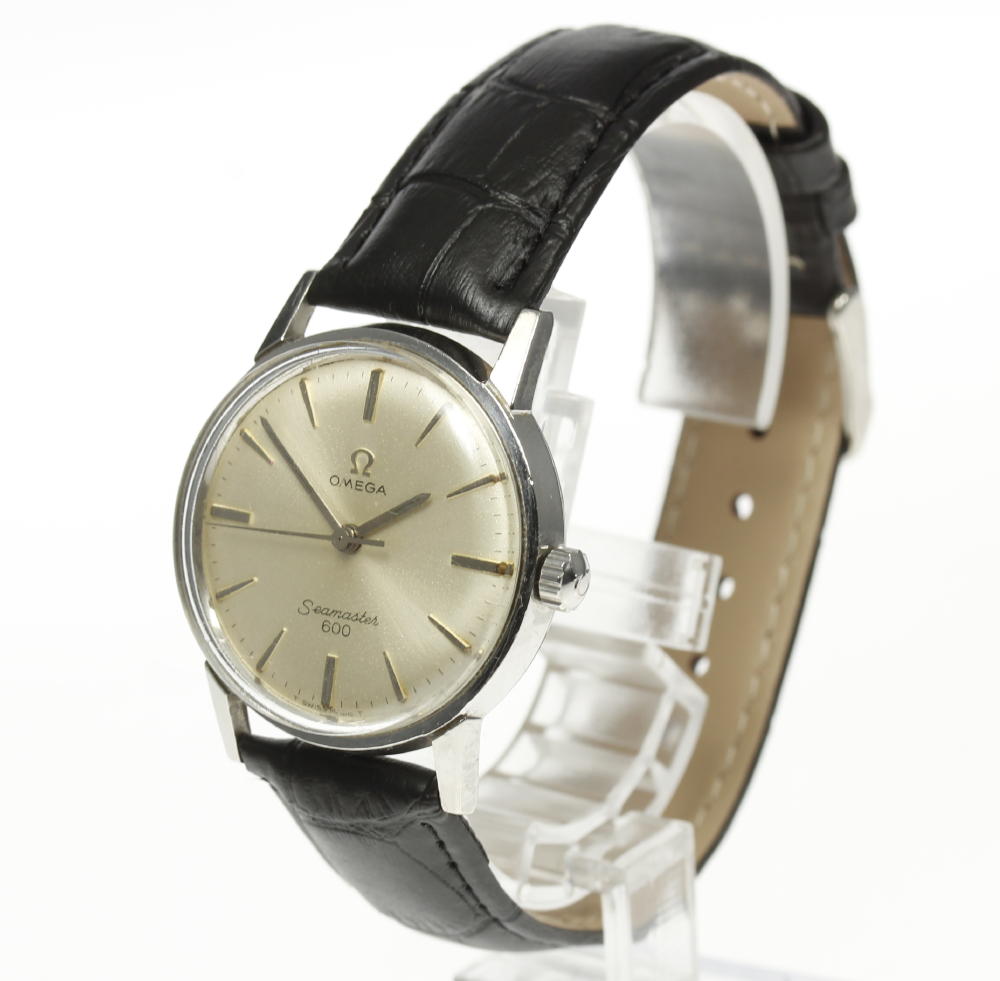 楽天市場 Omega オメガ シーマスター600 メンズ 手巻き Cal 601 アンティーク 社外革ベルト 中古 Closer