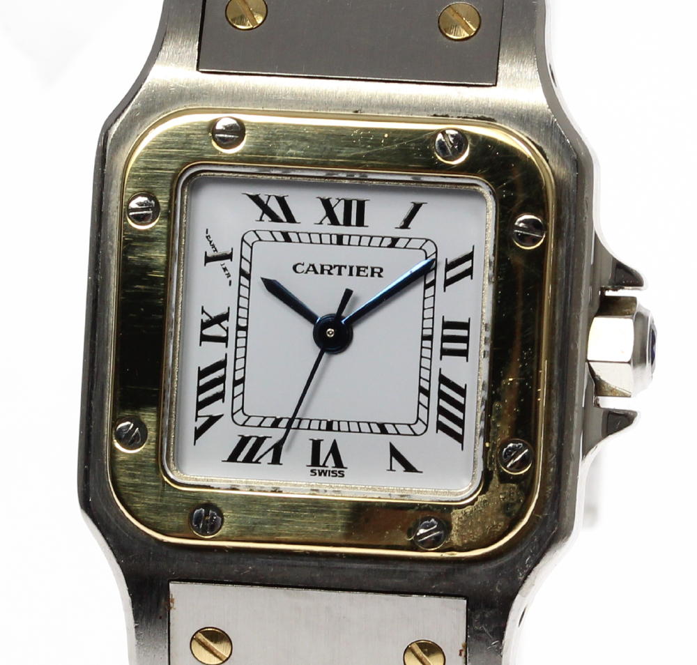 今月限定 特別大特価 カルティエ サントスガルベ コンビ 自動巻 特別送料無料 Www Hogares Cl