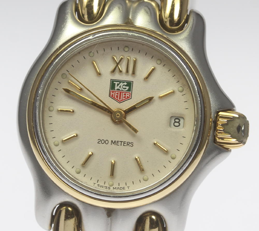 楽天市場 Heuer タグホイヤー S05 008m セルシリーズ Qz コンビ レディース 中古 Event Closer